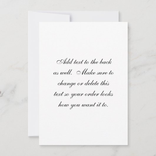 Klassieke koningin's kroon kaart (Achterkant)