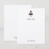 Klassieke kooklampje bedankt voor je creditcard (Voorkant / Achterkant)