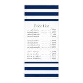 Klassieke koopprijs in de koopvaardij Stripe Busin Reclamekaart (Voorkant)