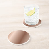 Klassieke koper #15 zandsteen onderzetter (Zijkant)