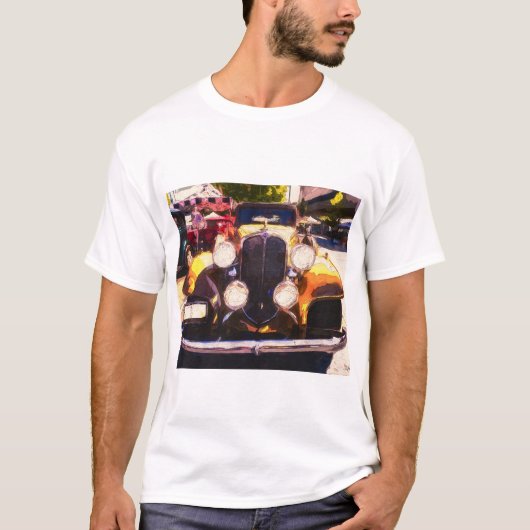 Klassieke Koplampen T-shirt (Voorkant)