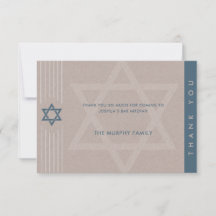 Klassieke Kraft Bar Mitzvah - Hartelijk dank