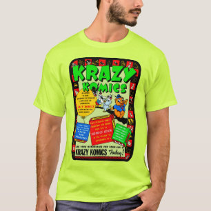 Klassieke KRAZY Komics T-Shirt uit 1940