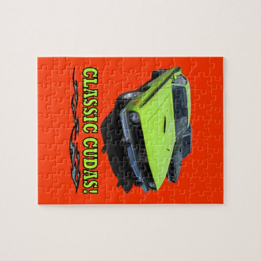 Klassieke kubaseontwerp legpuzzel (Horizontaal)