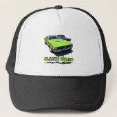 Klassieke kubaseontwerp trucker pet (Voorkant)