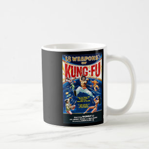 Klassieke Kungfu Karate Bjj Martial Arts Film Retr Koffiemok
