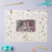 Klassieke kunst Ephemera Tissuepapier (Craft)