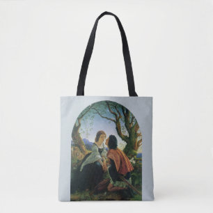 Klassieke Kunst, Geliefden bij schemering, Sir Jos Tote Bag