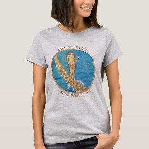 Klassieke Kunst Gerestaureerde Hemelse Vintage T-shirt
