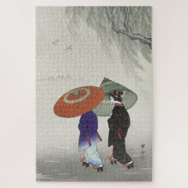 Klassieke Kunst Japanse Vrouwen in Kimono's in de  Legpuzzel