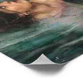 Klassieke kunst John William Waterhouse Poster (Hoek)