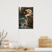 Klassieke kunst John William Waterhouse Poster (Keuken)