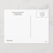 KLASSIEKE KUNST KERST KAART: MADONNA & KIND FEESTDAGENKAART (Achterkant)