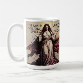 Klassieke Kunst Maria Magdalena Citaat Koffiemok