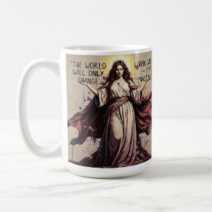 Klassieke Kunst Maria Magdalena Citaat Koffiemok