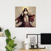 Klassieke kunst Maria Magdalena Poster (Thuiskantoor)