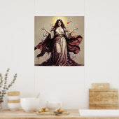 Klassieke kunst Maria Magdalena Poster (Keuken)