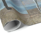 Klassieke kunst van twee greyhounds cadeaupapier (Rol Hoek)