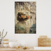 Klassieke Kunst Vrouw Verlangt Naar De Dag Groot Poster (Keuken)