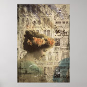 Klassieke Kunst Vrouw Verlangt Naar De Dag Groot Poster (Voorkant)