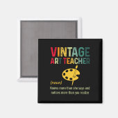 Klassieke kunstdocent magneet (Voorkant / Achterkant)