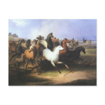 Klassieke kunsten die paarden runnen