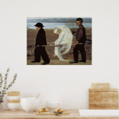 Klassieke kunstfoto van poster Wond Angel (Keuken)