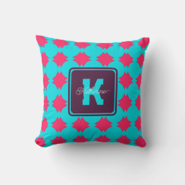 Klassieke kussen met monogram voor Moederdag cadea