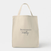 Klassieke Kustmeer Bachelorette Tote Bag (Achterkant)