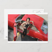 Klassieke kwikbestanddelen briefkaart (Voorkant / Achterkant)