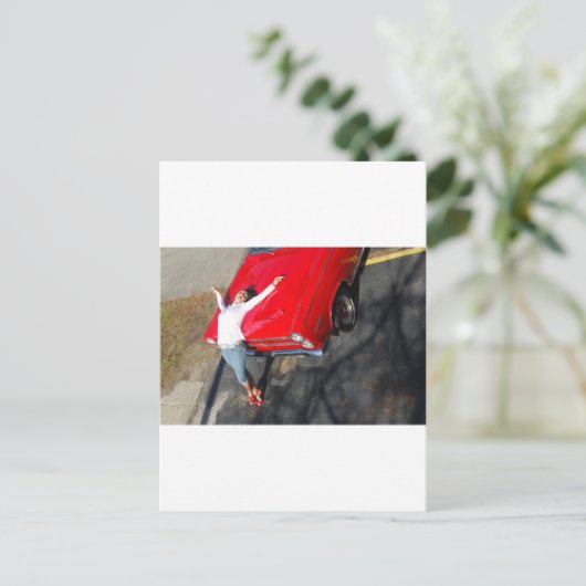 Klassieke kwikbestanddelen briefkaart (Staand voorkant)