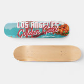 Klassieke L.A Golden Gate-videogameboxkunst uit de Skateboard (Horizontaal)