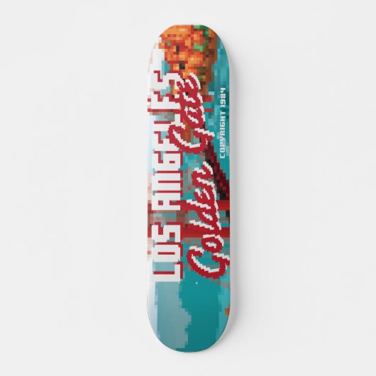 Klassieke L.A Golden Gate-videogameboxkunst uit de Skateboard (Voorkant)