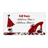 Klassieke Lady Avery Label (Voorkant)