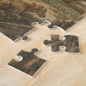 Klassieke landelijke landschapskunst legpuzzel (Zijkant)