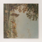 Klassieke landelijke landschapskunst legpuzzel (Horizontaal)