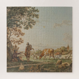 Klassieke landelijke landschapskunst legpuzzel