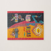 Klassieke Las Vegas gokken reisposter kunst Legpuzzel (Horizontaal)