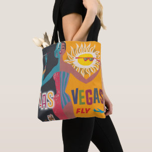 Klassieke Las Vegas gokken reisposter kunst Tote Bag