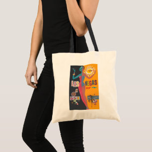 Klassieke Las Vegas gokken reisposter kunst Tote Bag