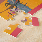 Klassieke Las Vegas gokreisposter kunst Legpuzzel (Zijkant)