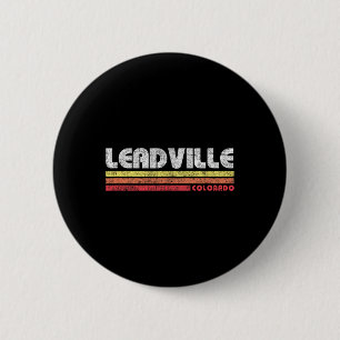 Klassieke Leadville Colorado Retro Mountainbike Sk Ronde Button 5,7 Cm