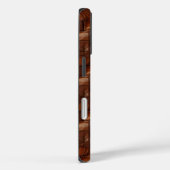 Klassieke Leer Textuur Case-Mate iPhone Case (Achterkant / Rechts)
