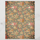 Klassieke leeskerstman, Santa Claus Entertainer Flyer (Achterkant)