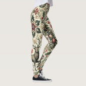 Klassieke Leggings met kerstthema - feestelijke st (Rechts)