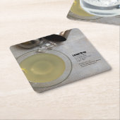 Klassieke Lemon Kartonnen Onderzetters (Schuin)