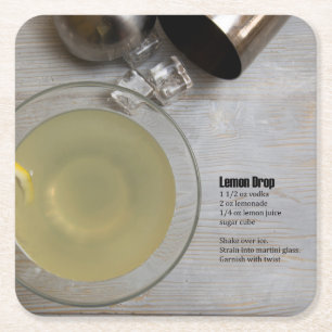 Klassieke Lemon Kartonnen Onderzetters