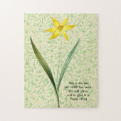 Klassieke Lente Bloem Gezelligheid Puzzel Legpuzzel (Verticaal)