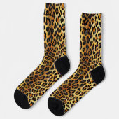 Klassieke leopard Patroon Sokken (Links)