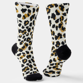 Klassieke leopard Patroon Sokken